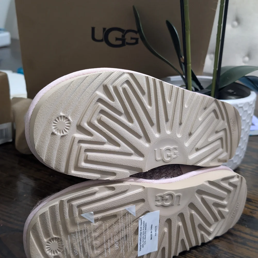 UGG Sequin Knit Boots Size 6 - Picture 4 of 8